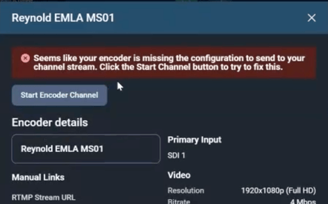 streamStart