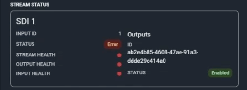streamStatus