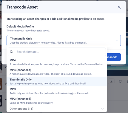 transcodeOptions