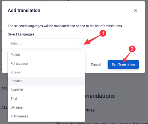 vodTranscriptionsRunTranslation