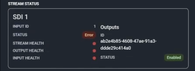 streamStatus