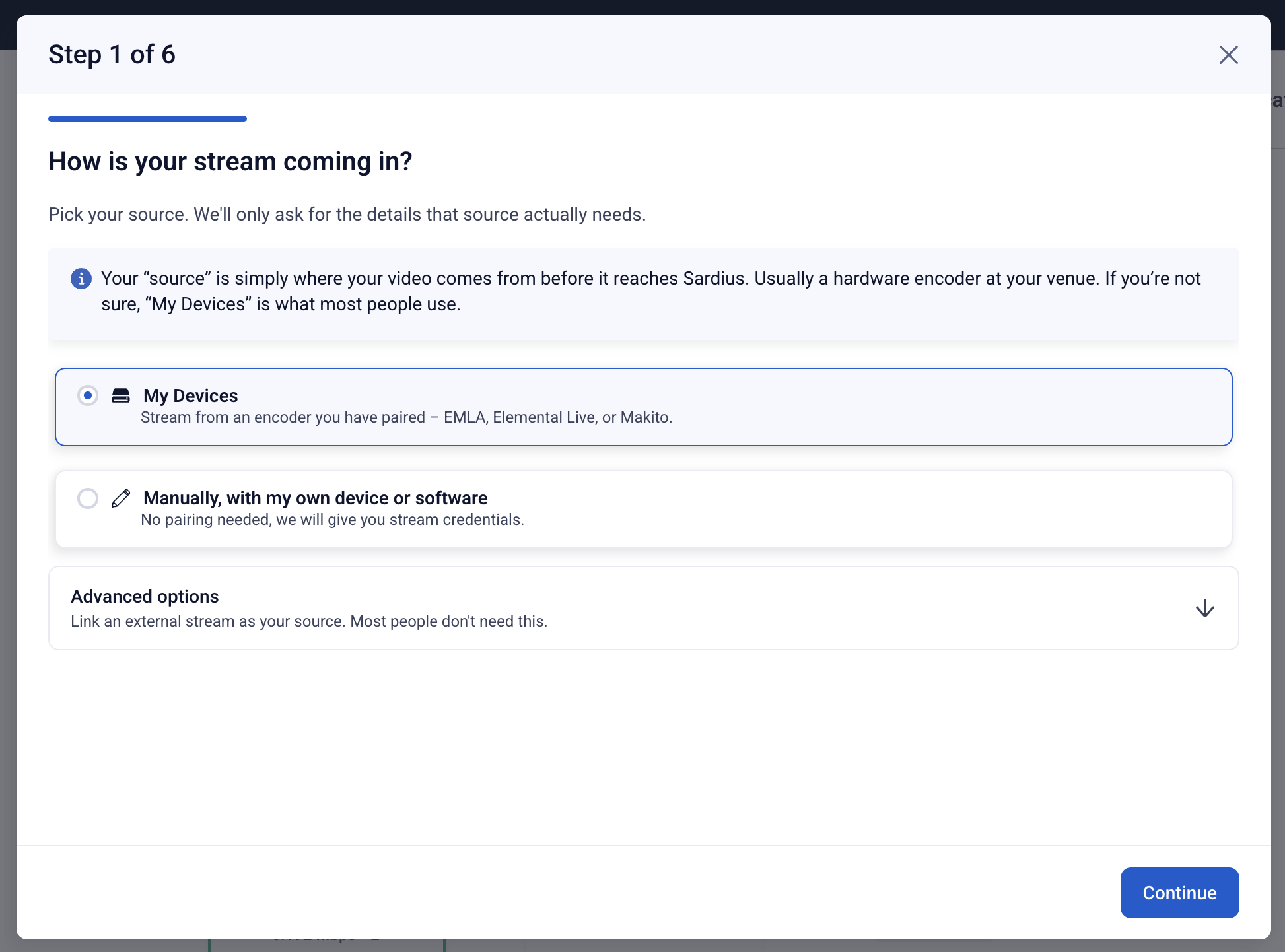 Stream Stepper - Step 1