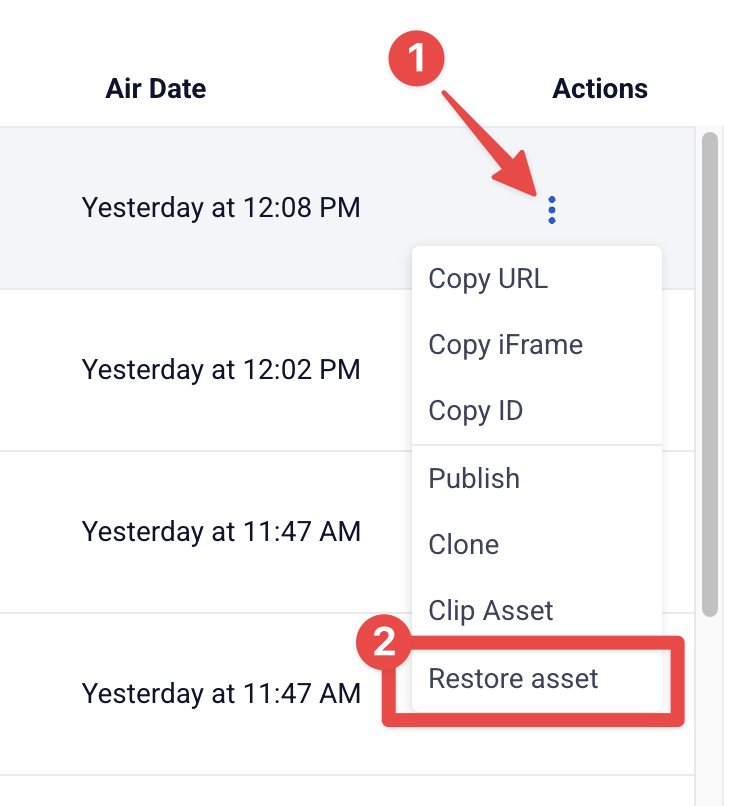 assetRestore