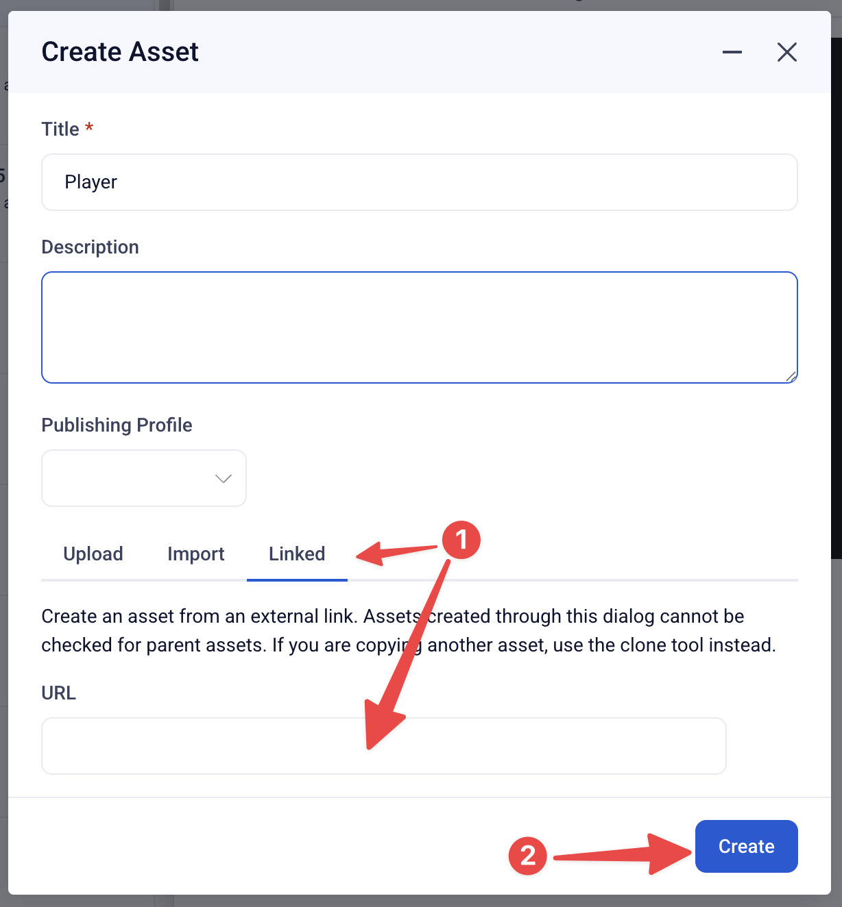 addAssetLinked